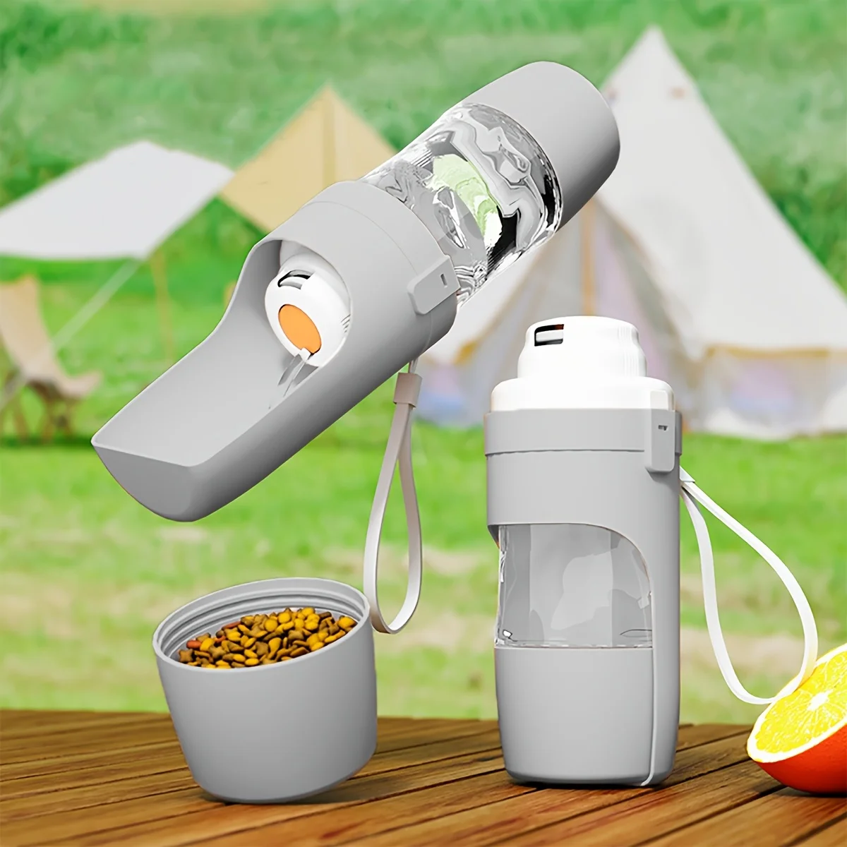 Portable Dog Water Bottle Durable Pet Hydration Dispenser Outdoor Walks Hiking Travel Ergonomic 1005009245717100