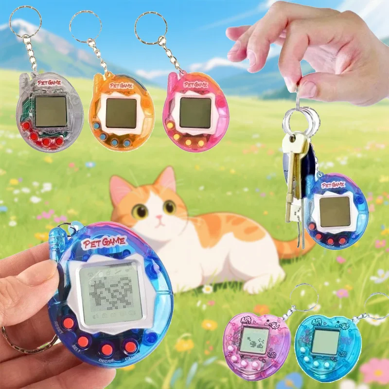 Interactive 3D Virtual Pet Toy Retro Handheld Game in One Virtual Cyber Digital 1005009278005733