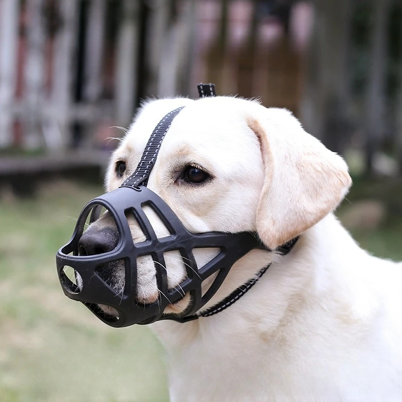 Pet Dog Muzzle Anti-Biting Chewing Mask Breathable Basket Durable Strong Mask Muzzle Pet 1005009284836112