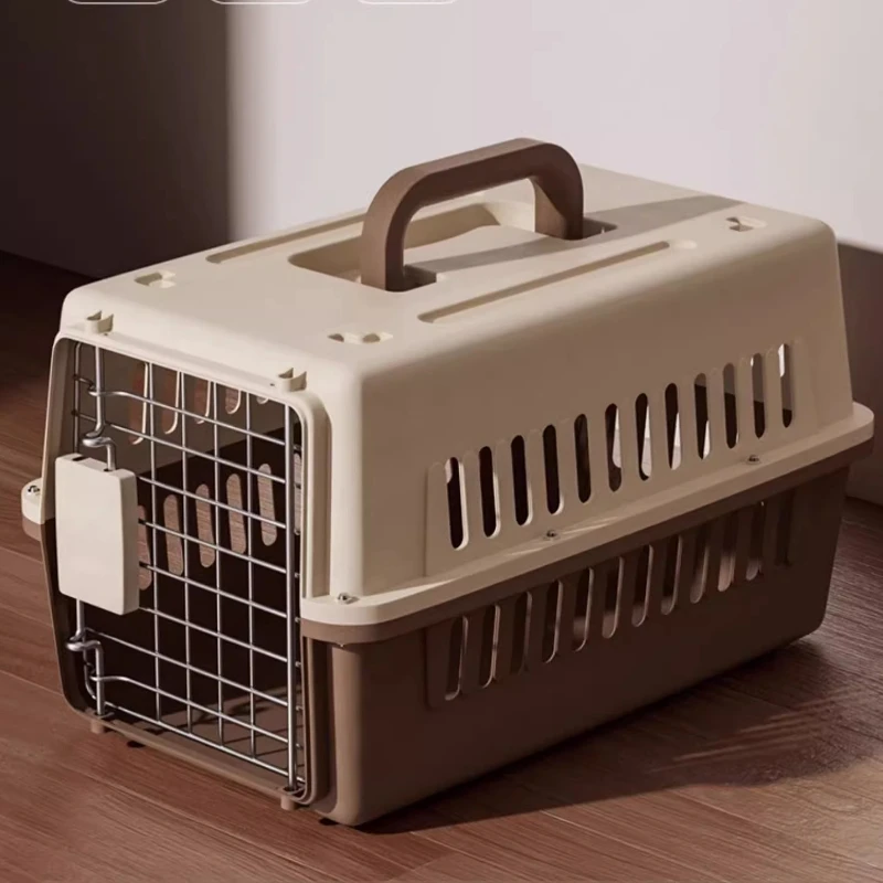 Outdoor Pet Cat Bath Carrying Supplies Large Capacity Aviation Box Car Mounted Cage Portable 1005009301653726