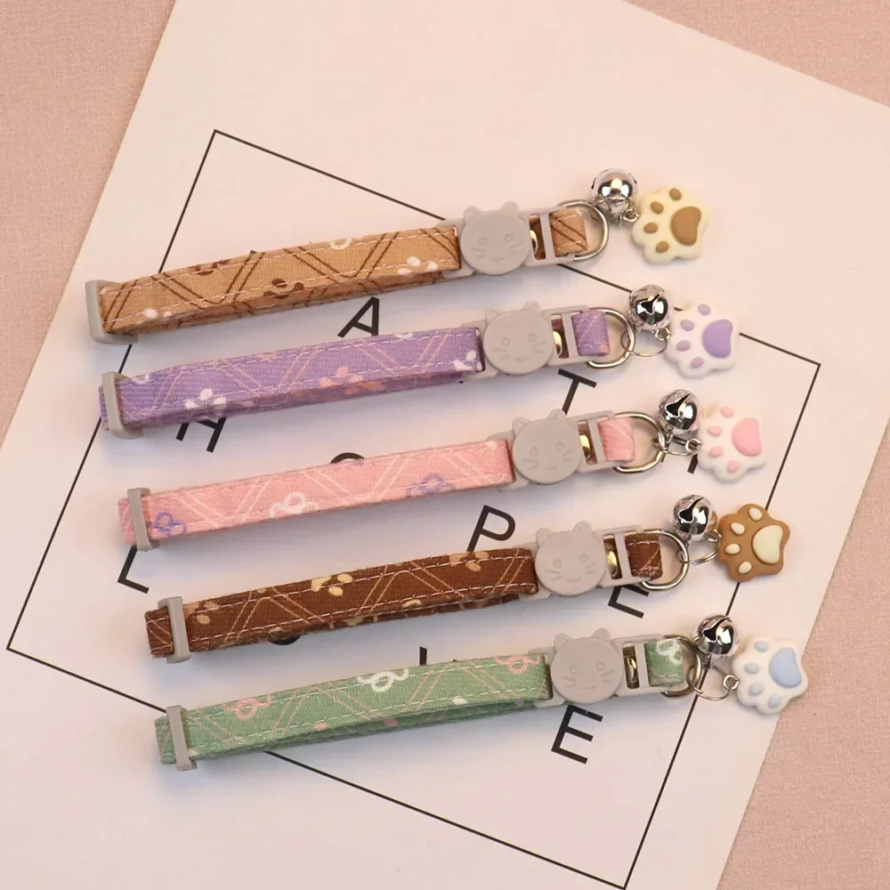 Cute Neck Pet Collar with Bell for Small Dogs Puppy Kitten Stuff Things Accessories Adjustable 1005009307954193