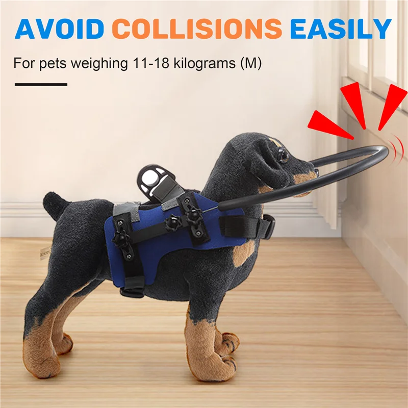 Dog Halo Harness, Protective Halo Dog Collar for Blind Dogs 1005009315592337