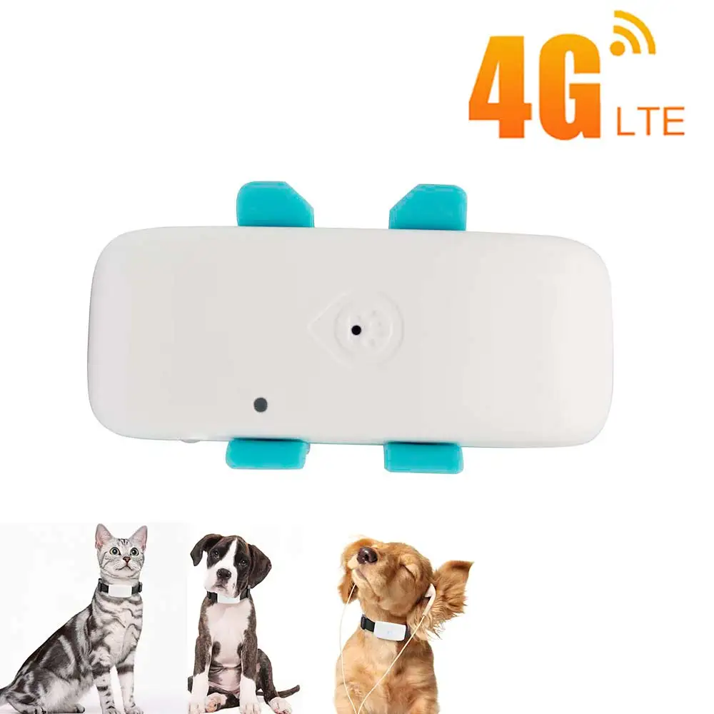 Dog GPS Tracker Cat Pet 4G GPS Locator Mini GPS Pets Tracker 4G GSM Best With (4G) 1005009320061614