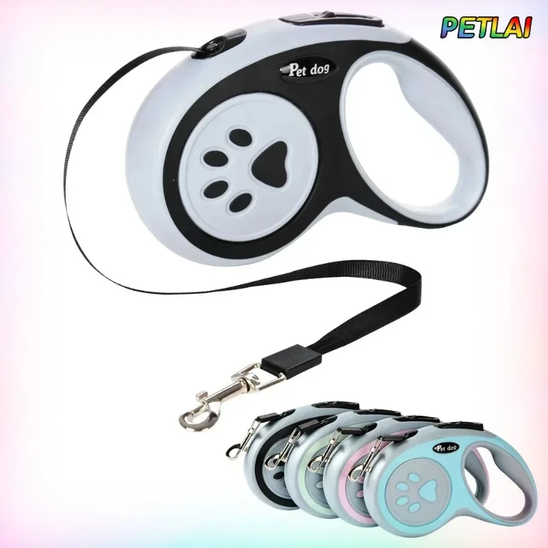 Cat Telescopic Leash Overlength Pet Harnesses Effort-Saving Handle Safe Walking the Dog Outdoors 1005009326157005