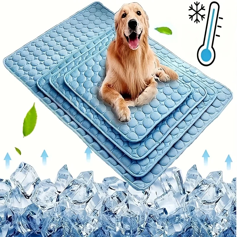 Cooling Mat for Dogs and Cats Summer Pet Cooling Pad Durable Waterproof Dog Bed Cool Small 1005009328669743