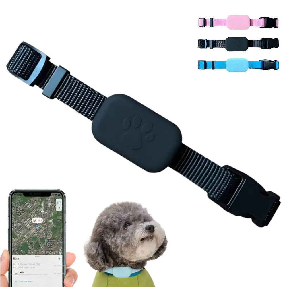 Waterproof Pet GPS Tracker, Dog & Cat Locator, Durable Silicone Collar, Lost Pet Recovery 1005009329191014