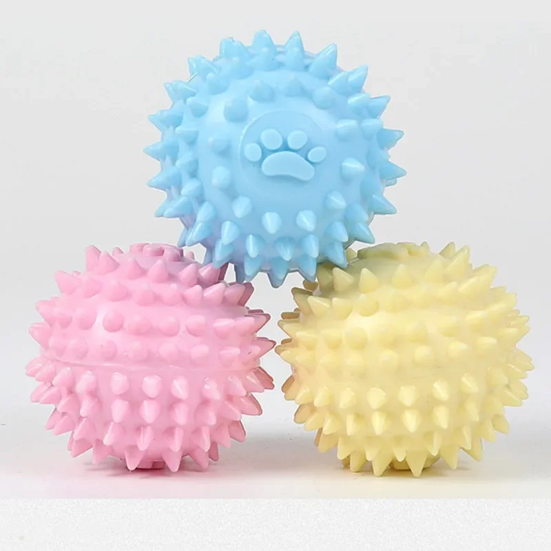 Dog Chewing Toy Interactive Rubber Ball for Small Large Cat Pet Tooth Cleaning Indestructible 1005009339384452