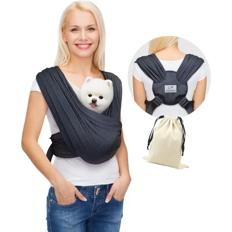 Dog Carrier for Small Dogs Front Facing Sling Hands Free Cat Sling Size Adjustable Soft 1005009340786109