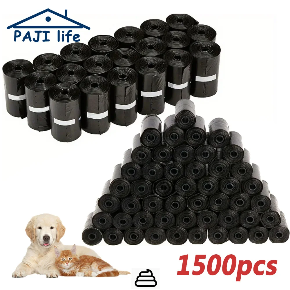 Dog Poop Bags Portable Pet Waste Durable and Leak Proof Garbage with Dispenser Cleaning Supplies 1005009343868674