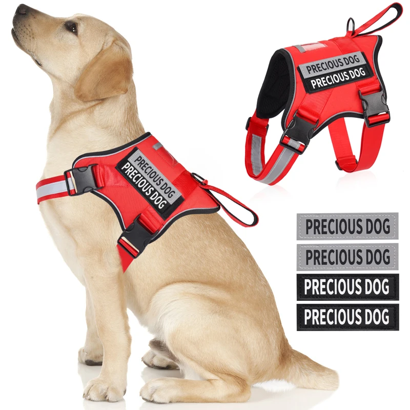 Dog Harness Reflective Breathable and Adjustable No-Pull Vest for Small Medium Large Dogs 1005009346328614