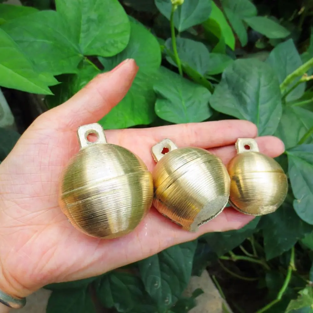 Ancient Method Pet Pendants Horse Bell Pendant Home Decoration for Pet Animal DIY Dog Bell Round 1005009374908815