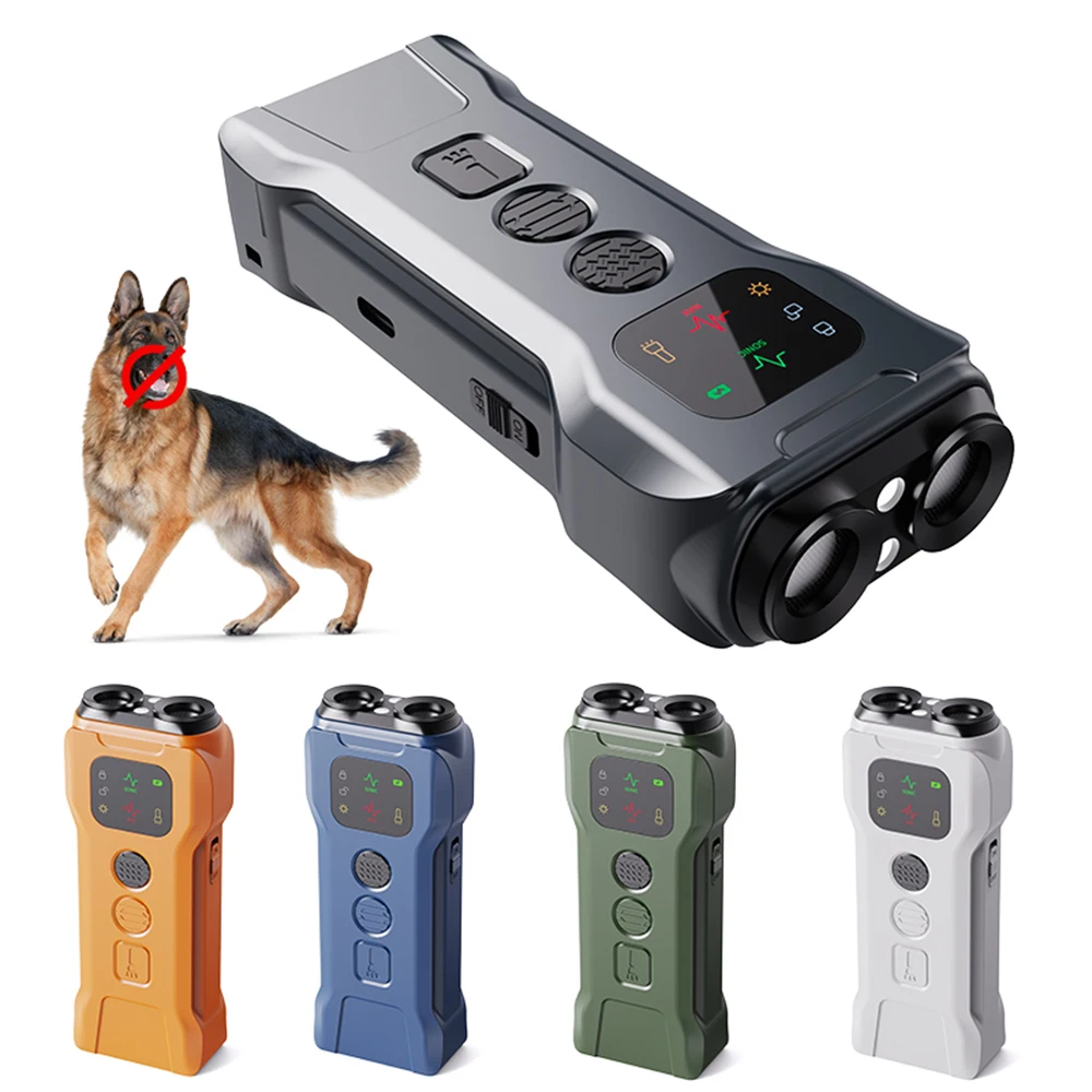 Dog Repeller Portable Ultrasonic Deterrent Handheld Anti-Barking Dog Training Device Repel Animals 1005009384015855