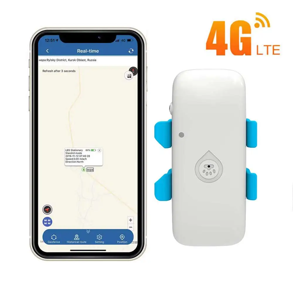 Dog GPS Tracker Cat Pet 4G GPS Locator 4G Mini GPS Pets Tracker 4G GSM Best 1005009389785428