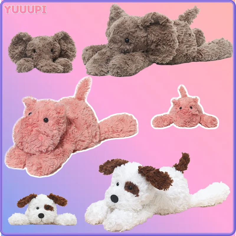 35cm Lovely Hippos Elephant Dog Plush Toys Stuffed Simulation Animals Dolls Soft Pillow (1pc) 1005009400187823