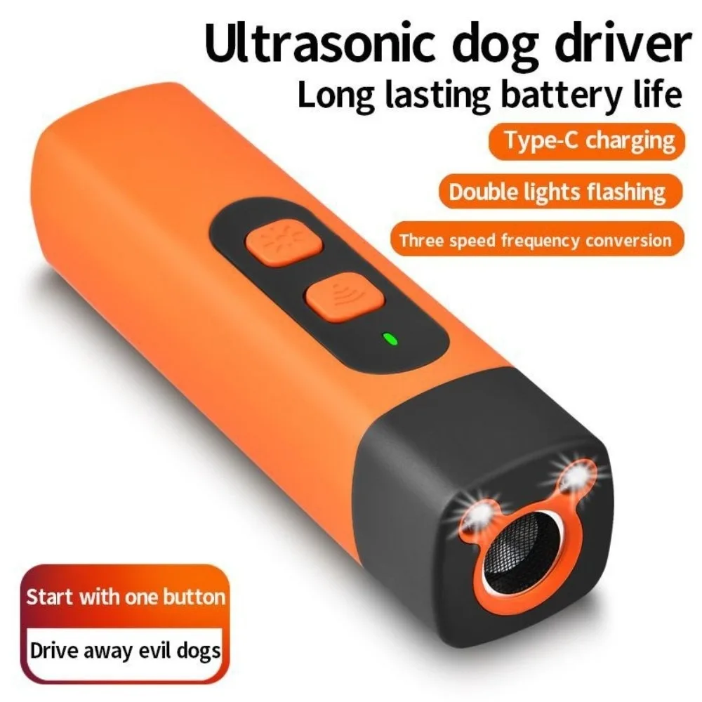 Portable Anti-Barking Dog Bark Deterrent Device Professional 40KHz Bark Control Compact 1005009410424210