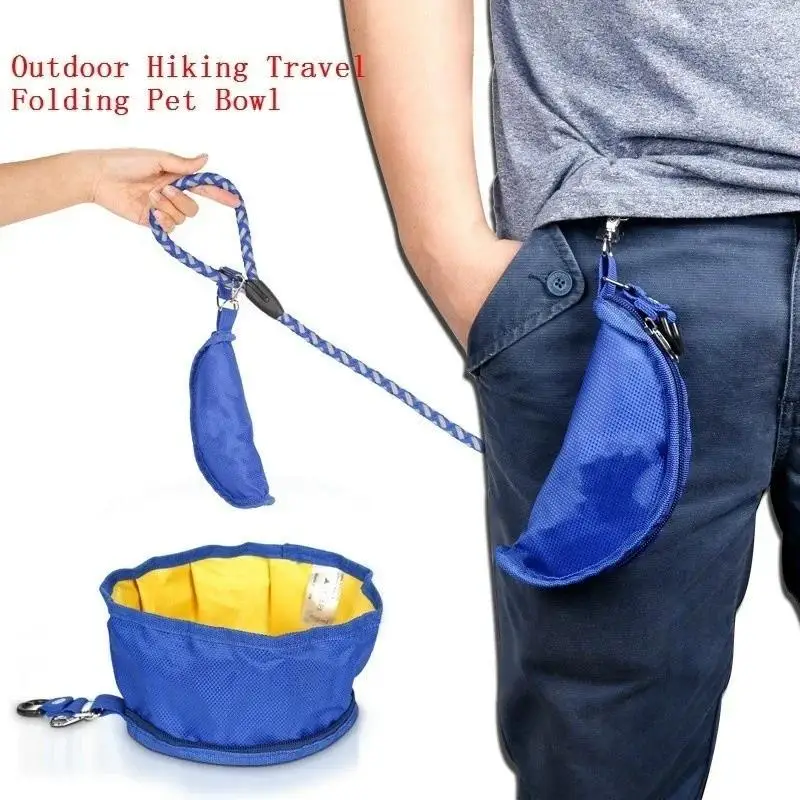 Big Volume Dog Drinking Container Foldable Dog Water Bowl Food Storage Bag Outdoor Hiking Travel 1005009412987760