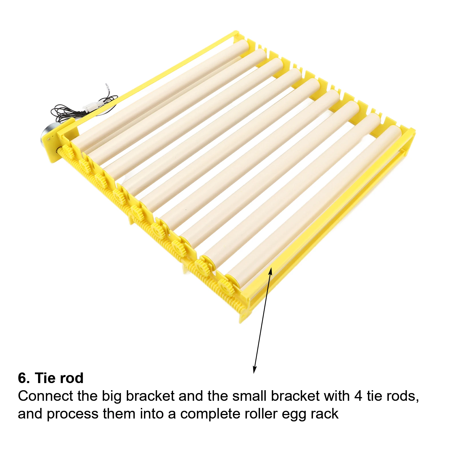 Eggs Turner Fully Automatic Egg Incubation Tray Household Incubator for Chicken Duck Quail 1005009420700474