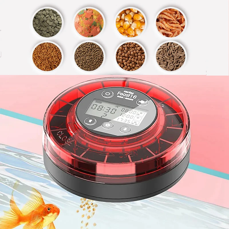 New Automatic Meal Fish Feeder for Aquarium Automatic with Timer Rechargeable Timer 1005009424916360