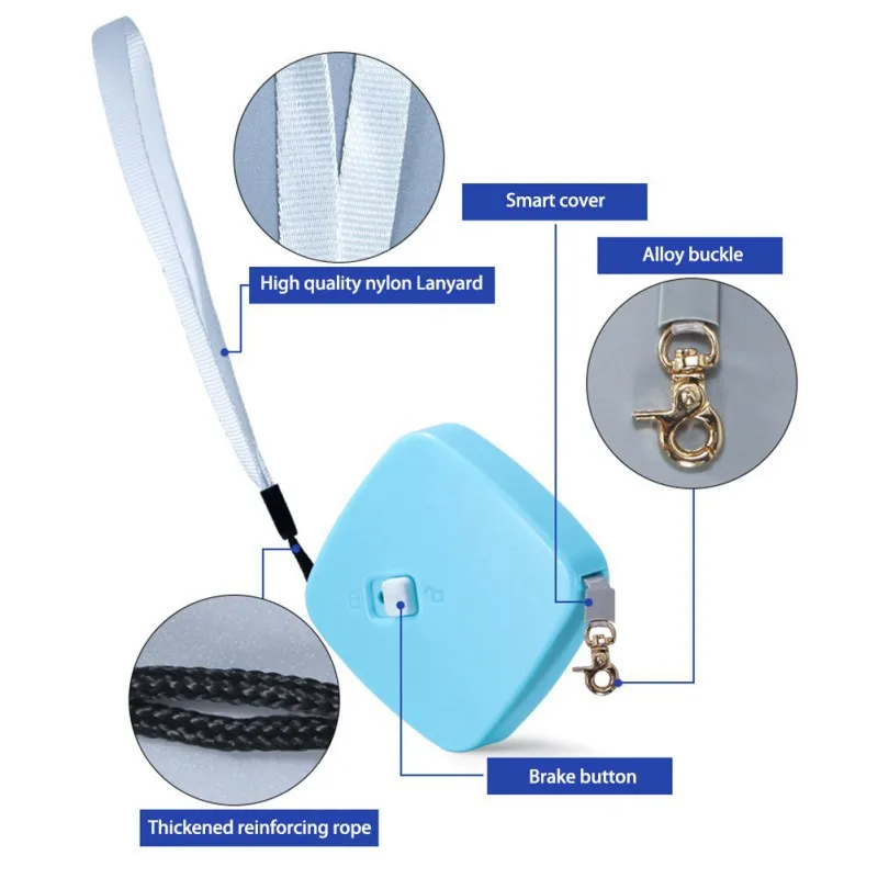 2/3 Meter Size Automatic Retractable Traction Rope Pet Supplies Belt Dog Leash 1005009443567521