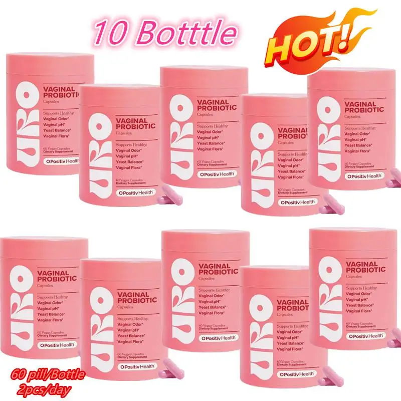 O Positiv URO Vaginal Probiotics for Women PH Balance with Prebiotics & Lactobacillus (10pcs) 1005009462481283
