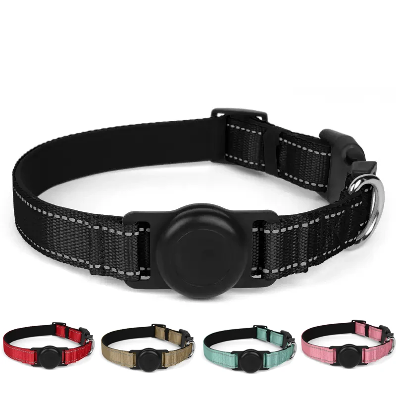 Reflective Dog Collar Adjustable Comfortable Pet Collars with Buckle for Medium Dogs Airtag Dog 1005009496767927