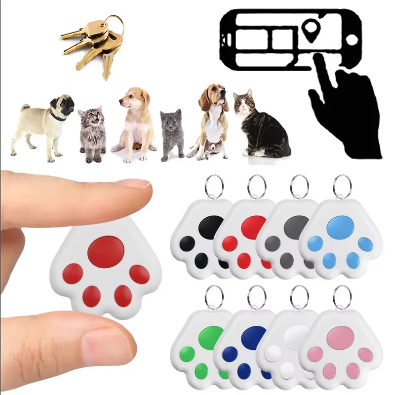 Smart Mini GPS Tracker Key Kids Bag Finder Dog Cat Pet Locator Bluetooth Device Anti-Lost Reminder 1005009503844610
