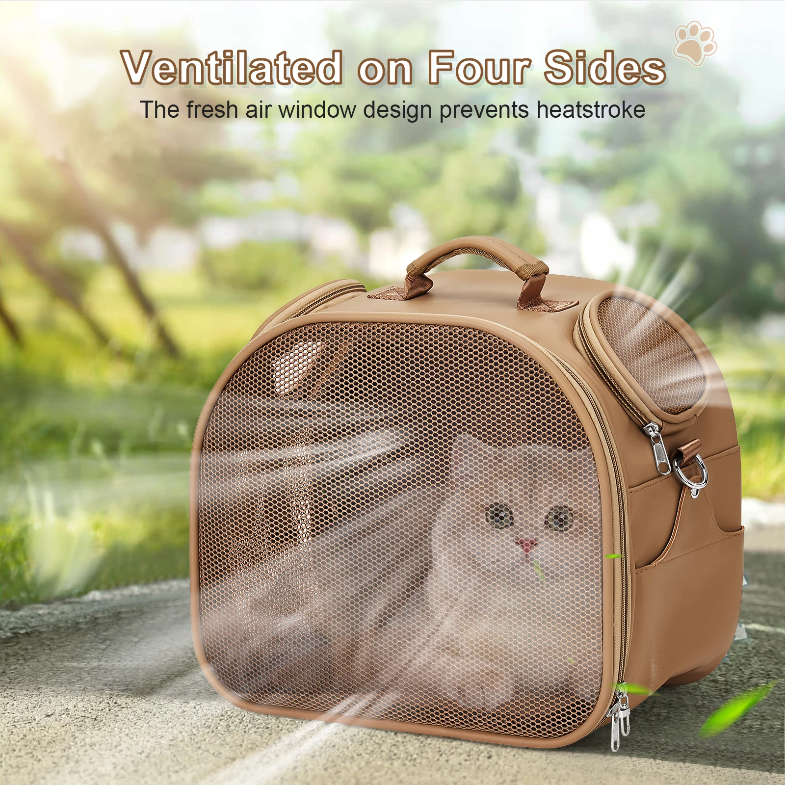 Carry on Pet Carrier Airline Approved Portable Cat Backpack 1005009521280299