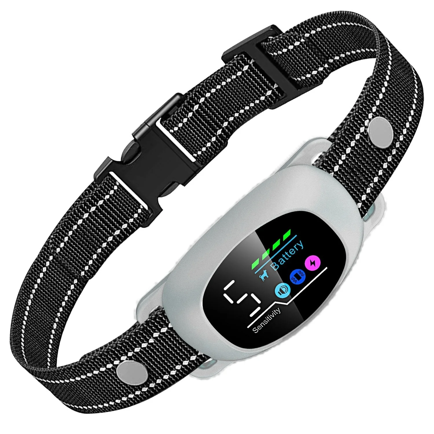 Anti-Bark Dog Collar for Small Medium & Large Dogs – Rechargeable Bark Collar with Vibration (2in1) 1005009532438446