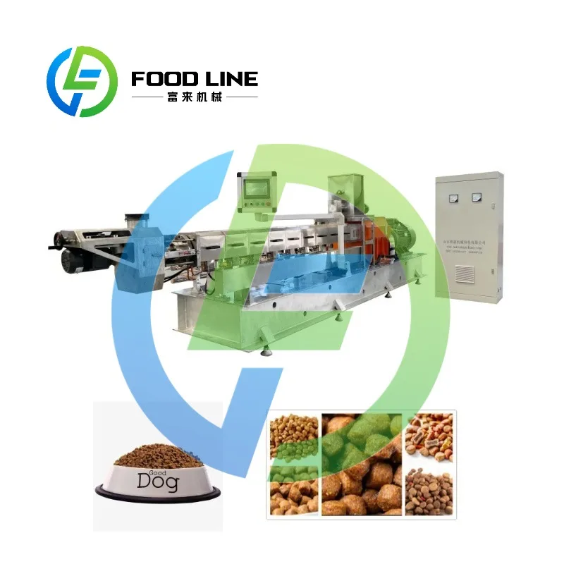 Pet Dog Cat Feed Pellet Production Machine Aquarium Soybean Protein Snack Food Processing Making 1005009532991422