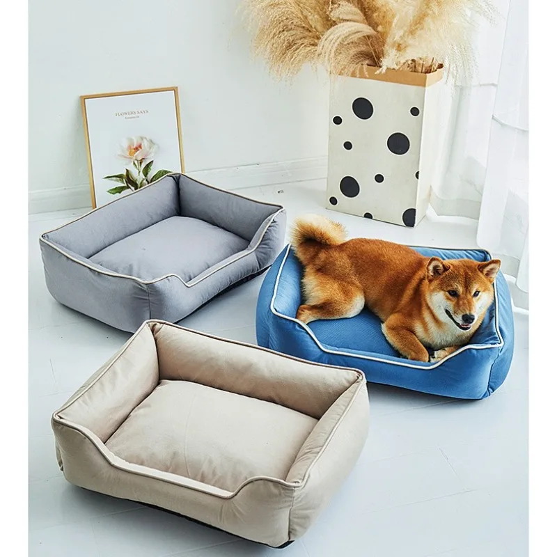 Four Seasons Universal Kennel Cat Mat Medium and Large Dog Pet Nest Removable Washable Winter Warm 1005009574679504