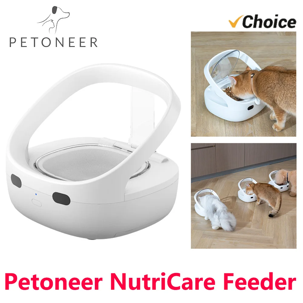 New Petoneer Nutricare Feeder Tailored for Multi-Pet Households Pet Feeder Cat and Dog Feeder 1005009624062729