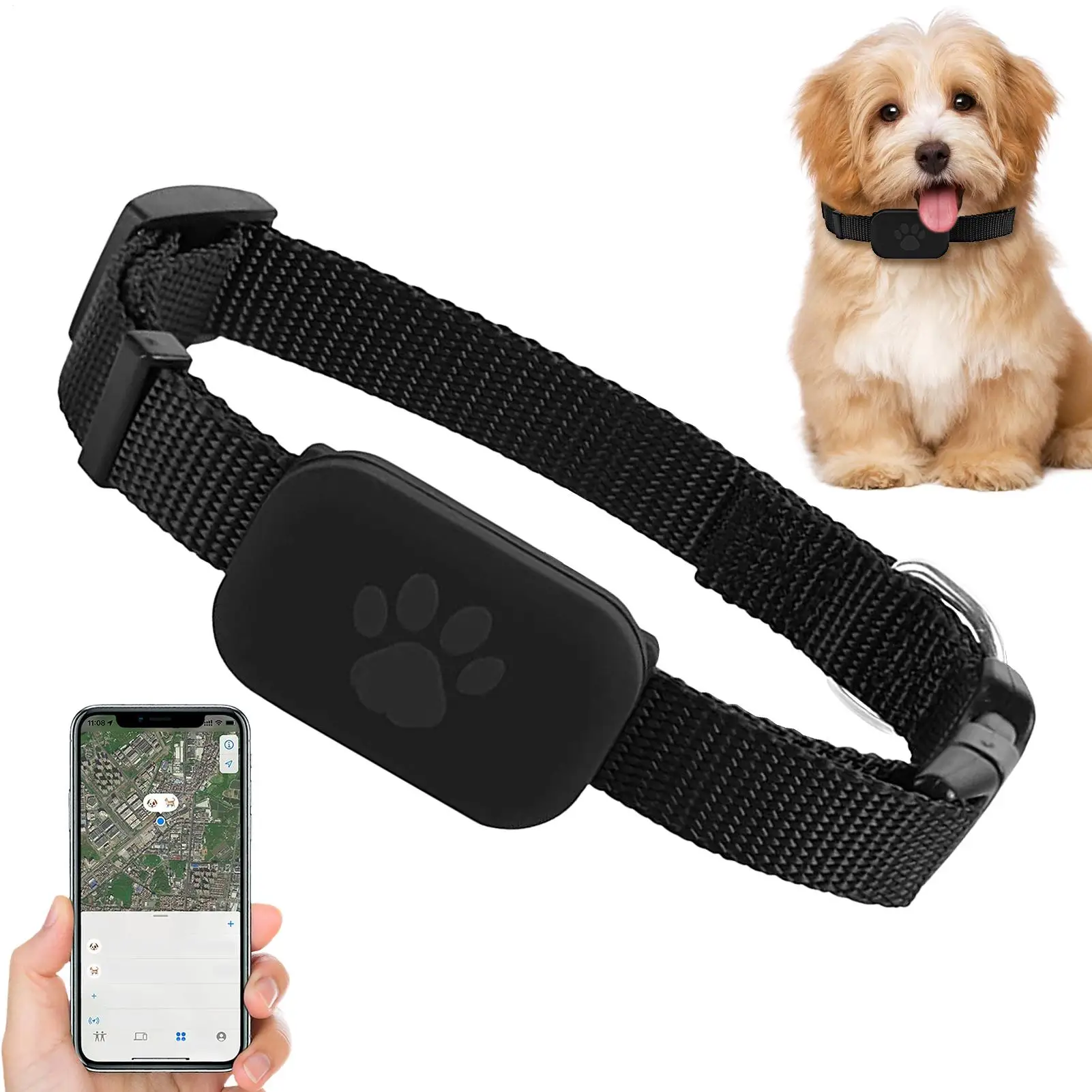 Cat Trackers Tracker Collar Pet Kitten Multifunctional Smart Pets Accessories IOS Compatible 1005009630016468