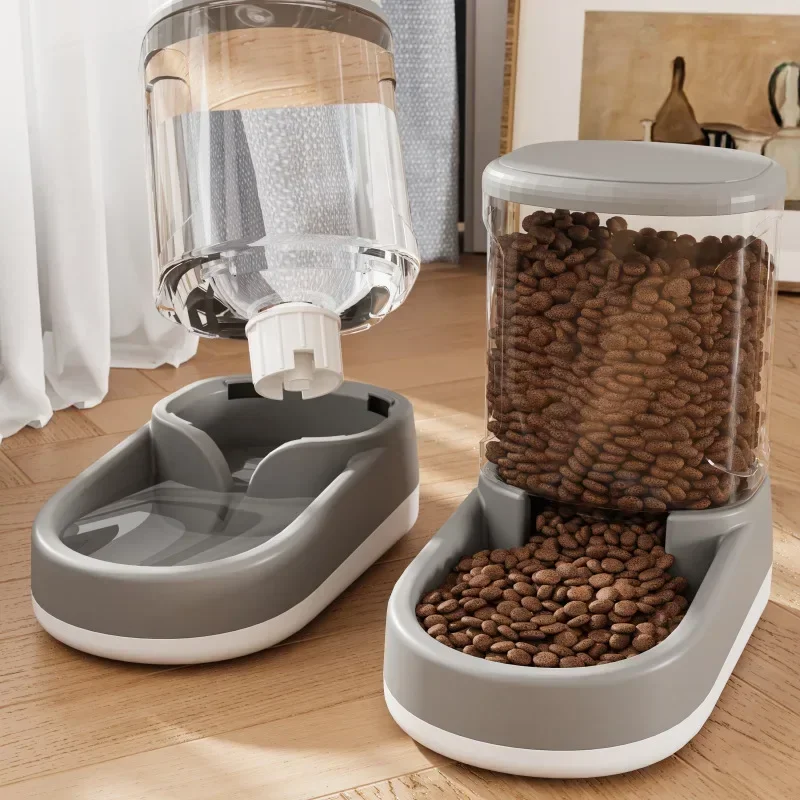 Dog Water Dispenser Cat Automatic Pet Feeder Feeding Cat Drinking Flowing Without Inserting Electric 1005009630419375