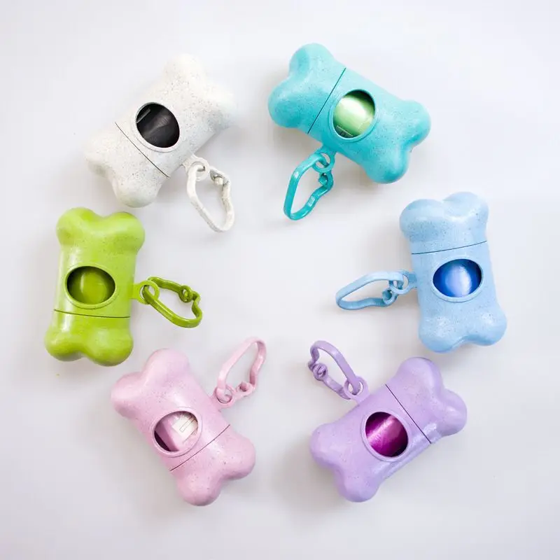 Pet Waste Bag Dispenser for Dog Holder Garbage Carrier Case Dog Pet 1 Roll 1005009658924843