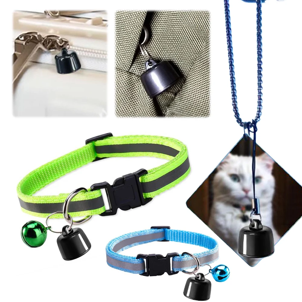 Lightweight Cat Collar with Reflective Pattern Waterproof GPS Tracker Device for Ios & Android 1005009660288582