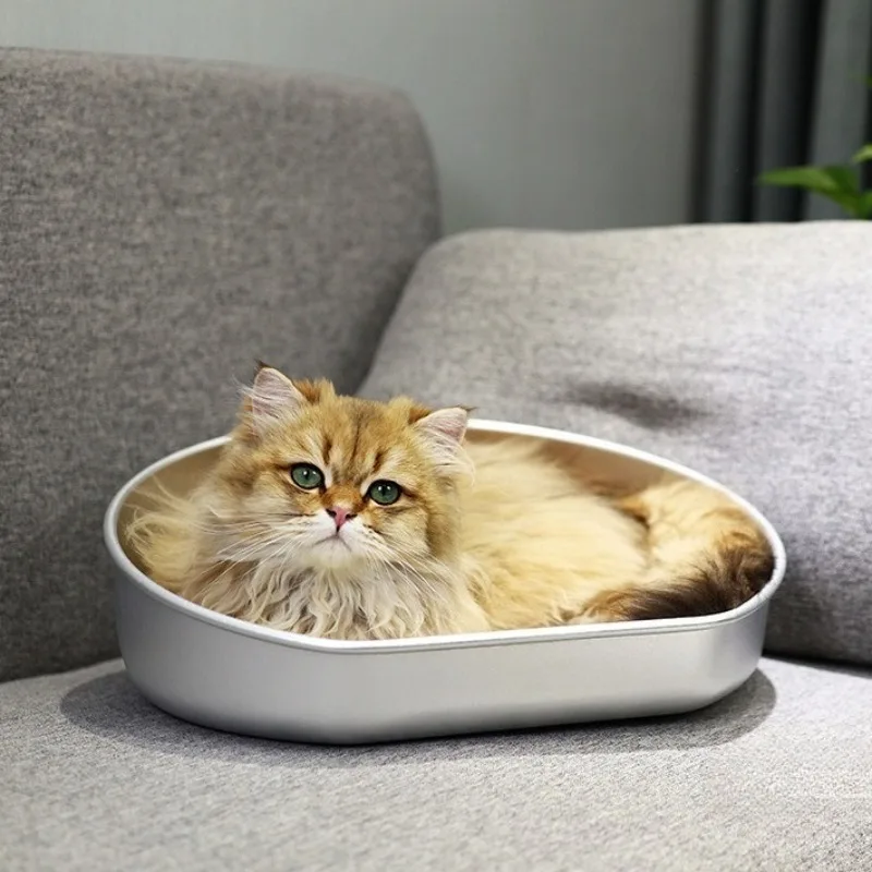 Metal Cat Bed Cold Cooling Pet Mat Little Dog Cats Puppy Cool Kittens Beds Box for Summer Kitten 1005009682467915