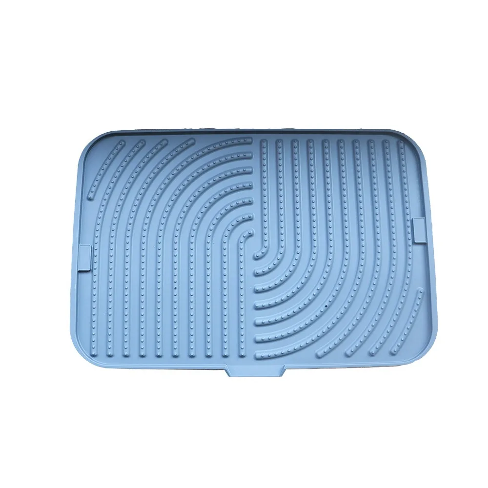 Pet Supplies Silicone Cat Litter Pad Soft Anti-Slip Scratch Anti-Spread Washable Cleaning Mat Cats 1005009727350548