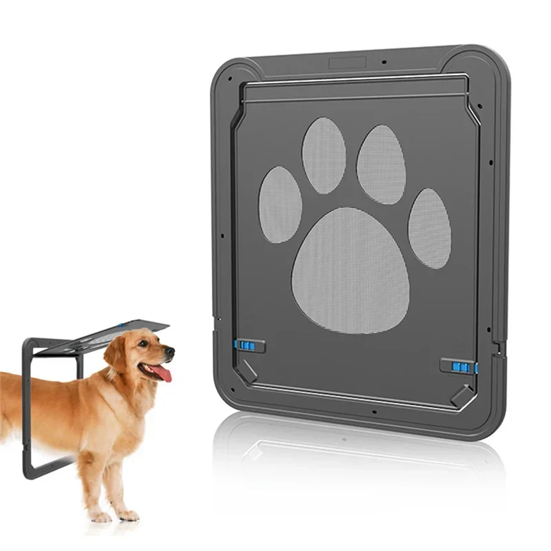 Cat and Dog Pet Door Hole Indoor Outdoor Easy Installation Free Access Screen Window Security Fence 1005009734947333