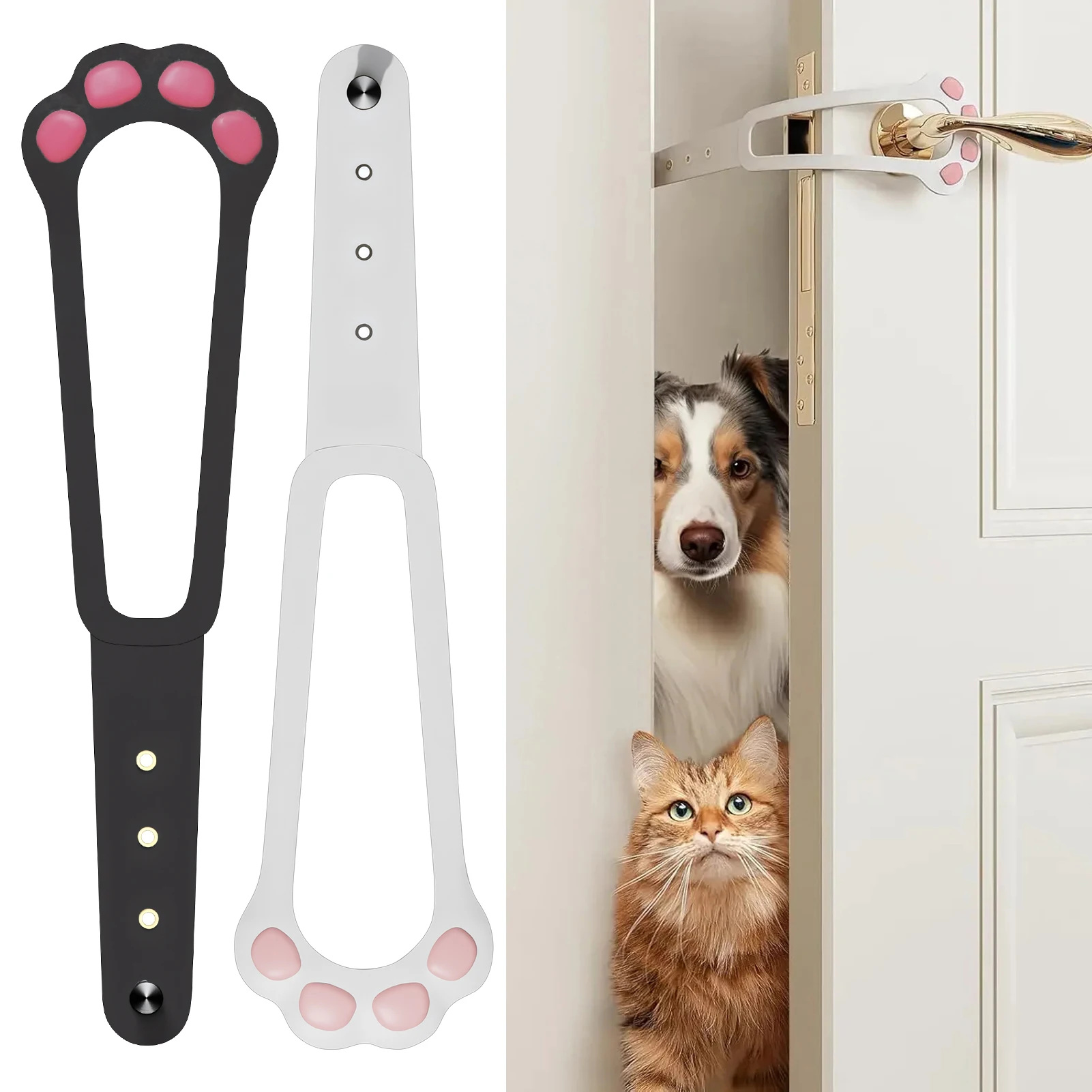 Pets Fence Entry and Exit Door Ventilation Cats Doors Gap Artifact Bedroom No Need to Drill Holes 1005009743264010