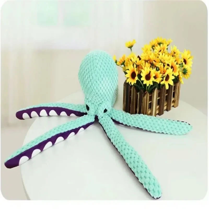 Dog Pet Plush Octopus Toy Interactive Sound Anti-Demolition Home Large and Small Dog Boredom 1005009745599790