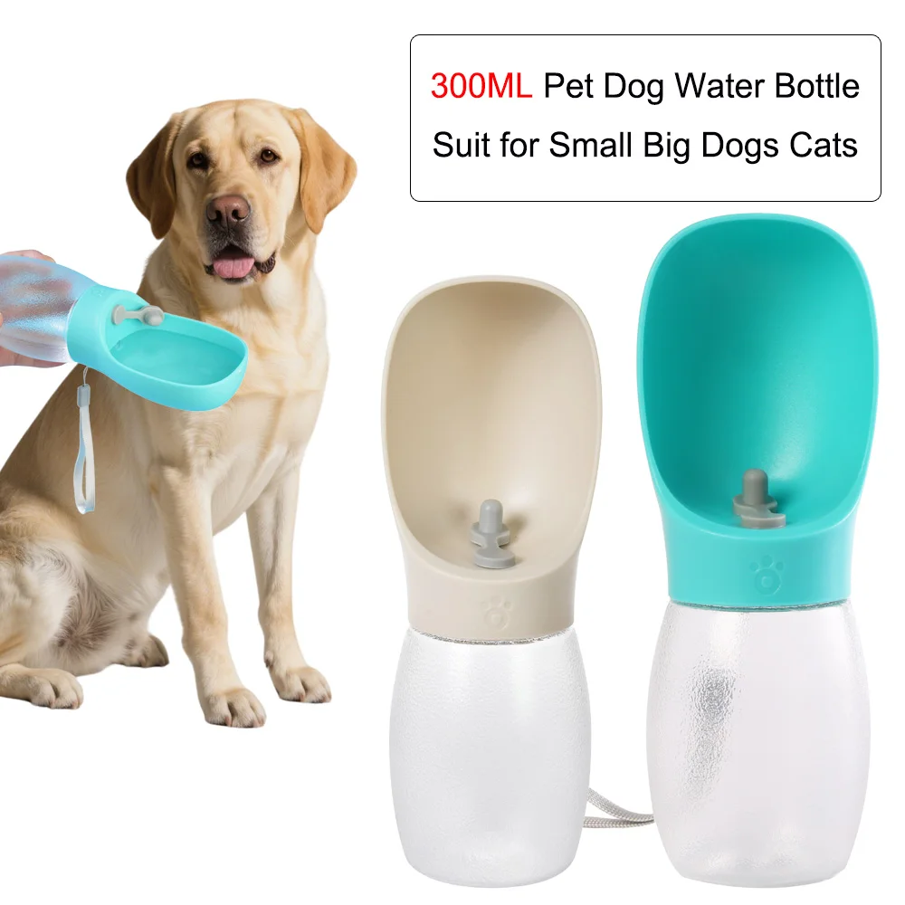 Pet Dog Water Bottle 300ML Puppy Drinking Bowls for Small Medium Dogs Cats Hiking Portable Cat 1005009754757911