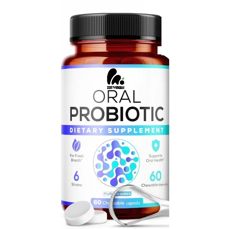 Oral Probiotics -6 Strains of Probiotics for Teeth, Gums, and Fresh Breath 1005009757413296