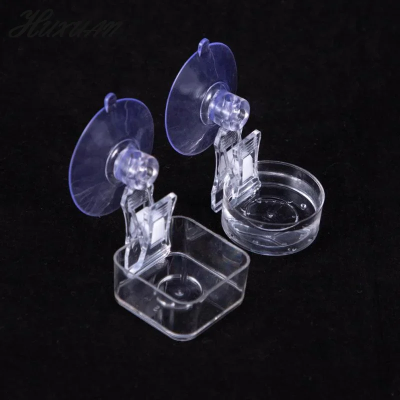 Reptile Water Food Bowl Suction Cup Food Tray Gecko Reptile Lizards Spider Tree Frogs Feeder 1005009770071974