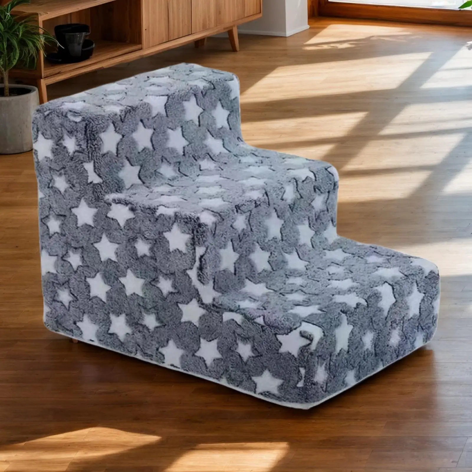 Dog Steps for Bed 3 Non-Slip Cat Stairs Ramp Couch Removable Ladder Balanced Climbing Pet Sofa 1005009792737178