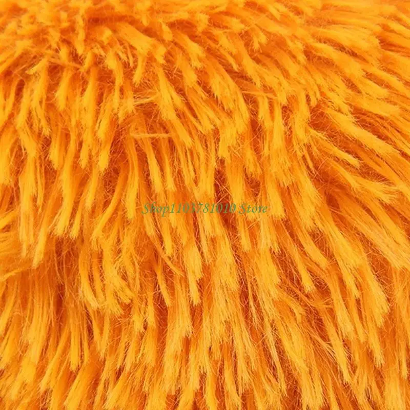 U55D Dog Bed for Small Beds Indoor Cats Round Furry Cuddle Calming Pet Soft Plush 1005009821908409