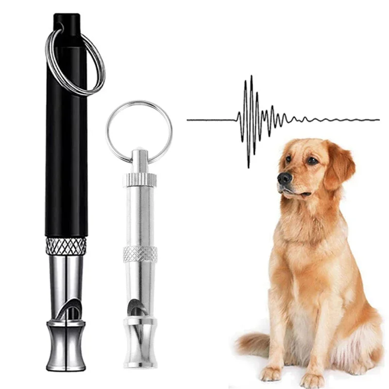 Dog Whistle to Stop Barking, Adjustable Sound Pitch Dog Whistle with Keychain (1pcs) 1005009825895074