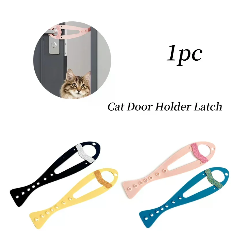 Keep Dog Out From Entering Pet Gate Supply Cat Door Holder Latch Adjustable Dog Door Stopper 1005009871597884