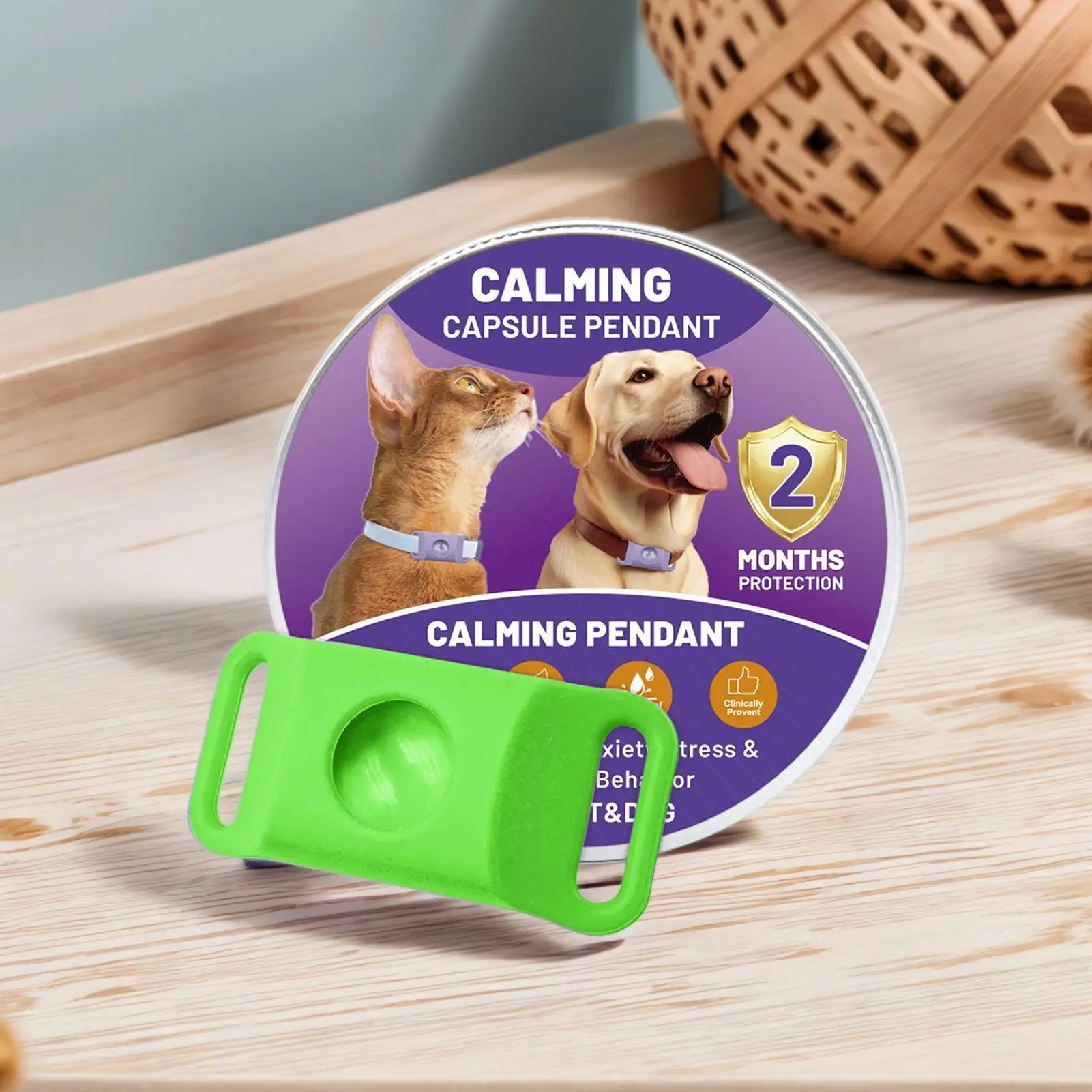 Dog Calming Diffuser Silicone Helps Reduce Unwanted Behavior Collar Flexible Diffuser Soother 1005009872375666