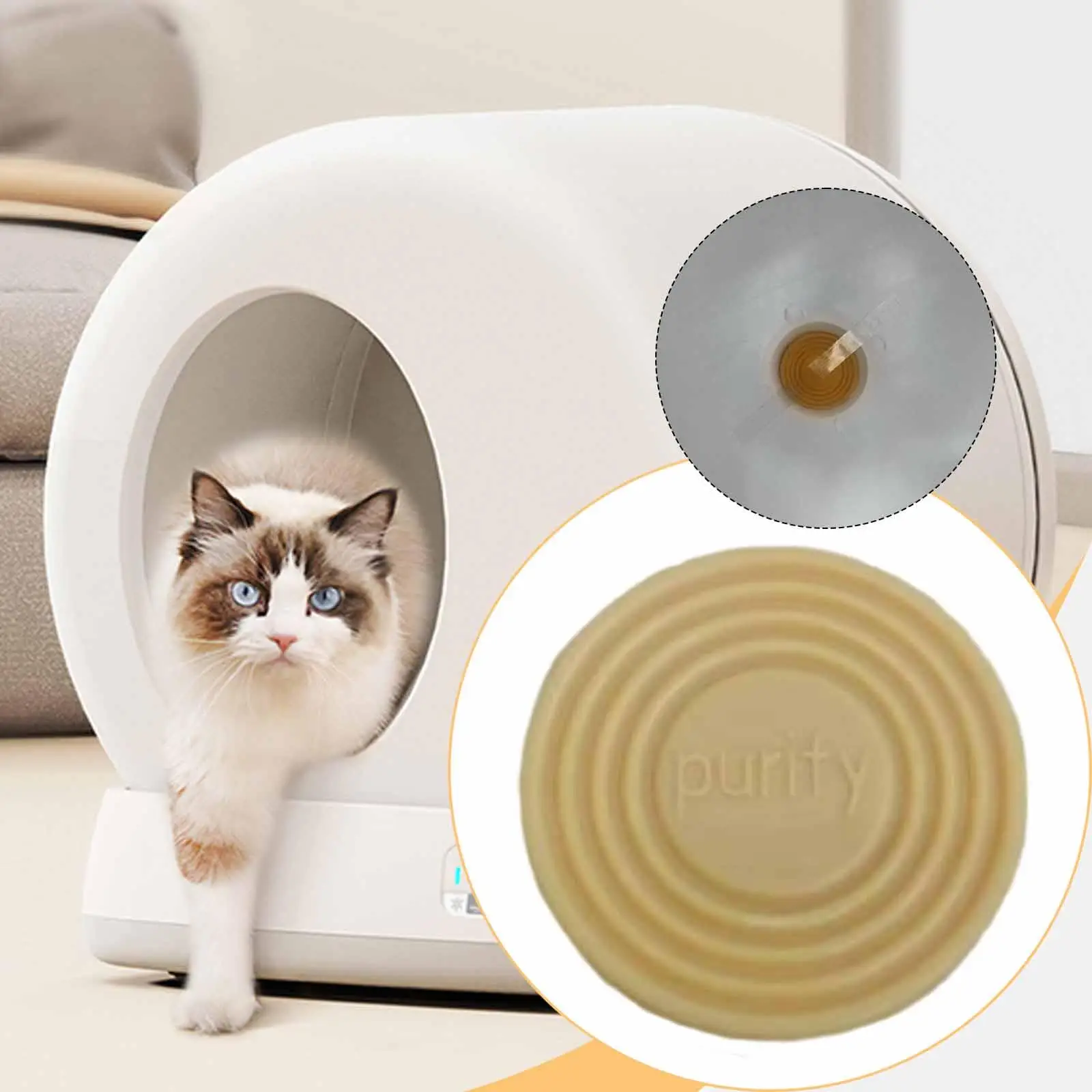 Cat Litter Leakproof Plug Professional Control Tray Base Smart Box Mat Accessories Portable Replace 1005009875782796