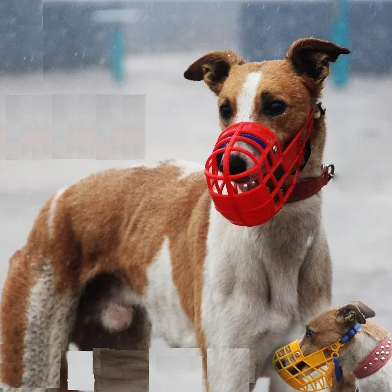 Adjustable Puppy Big Dog Muzzle Safety Breathable Pet Mouth Mask for Small Medium Large Dogs Pets 1005009878436190